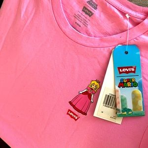 Levis x Mario Bros T Shirt